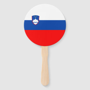 Leque Bandeira da Eslovênia