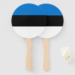 Leque Bandeira da Estônia