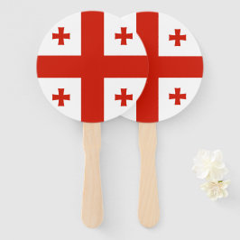 Leque Bandeira da Geórgia