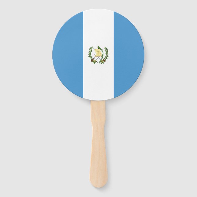Leque Bandeira da Guatemala (Frente)