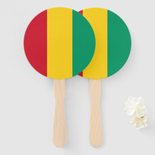 Leque bandeira da Guiné