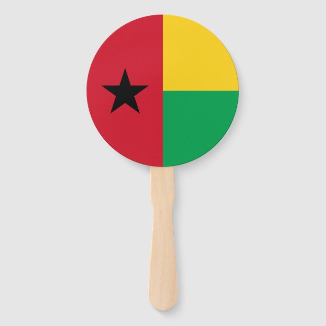 Leque Bandeira da Guiné-Bissau (Frente)