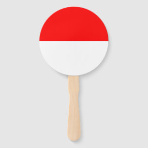 Leque Bandeira da Indonésia