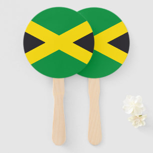 Leque bandeira da Jamaica