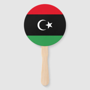 Leque Bandeira da Líbia