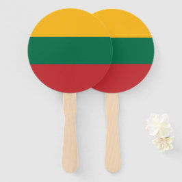 Leque Bandeira da Lituânia