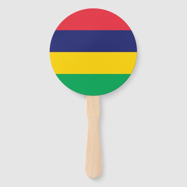 Leque Bandeira da Maurícia (Frente)