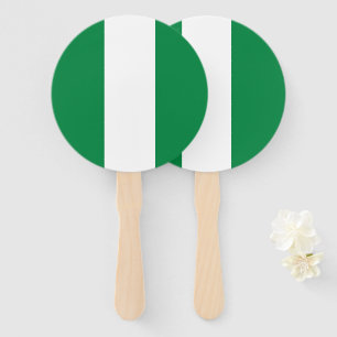 Leque Bandeira da Nigéria
