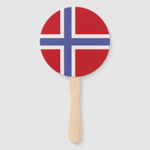 Leque Bandeira da Noruega