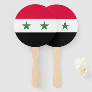 Leque Bandeira da Síria