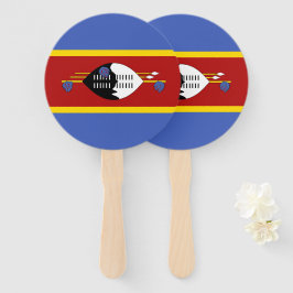 Leque Bandeira da Suazilândia