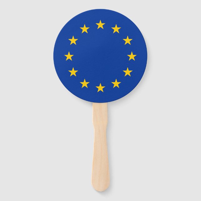 Leque Bandeira da União Europeia (Frente)