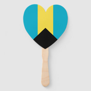 Leque Bandeira das Bahamas