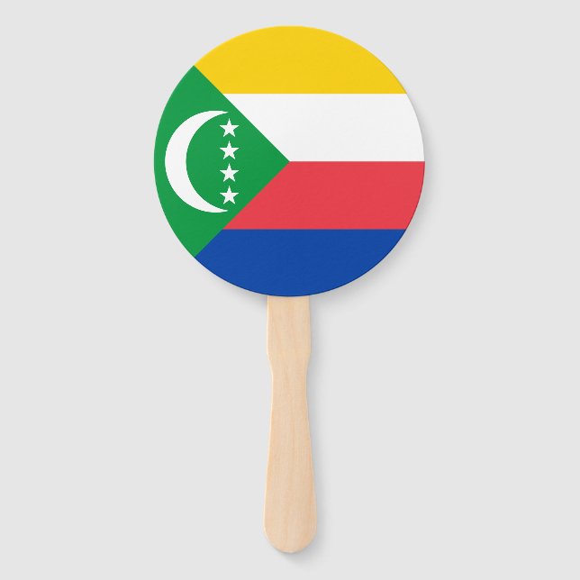 Leque Bandeira das Comores (Frente)