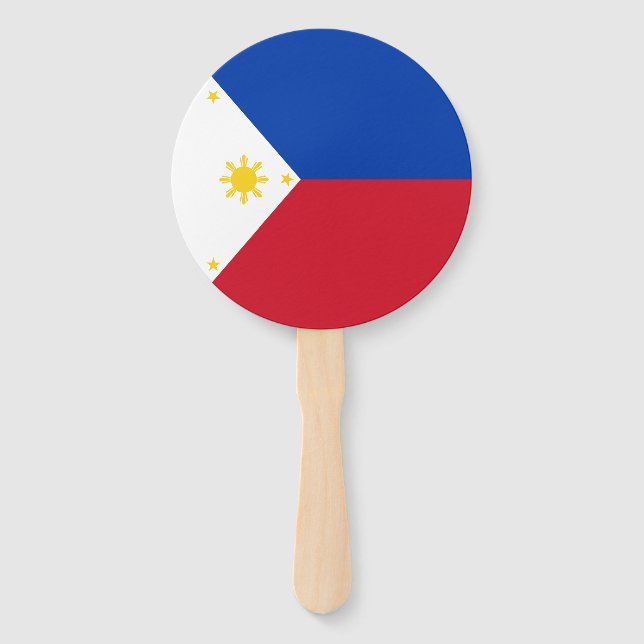 Leque Bandeira das Filipinas (Verso)
