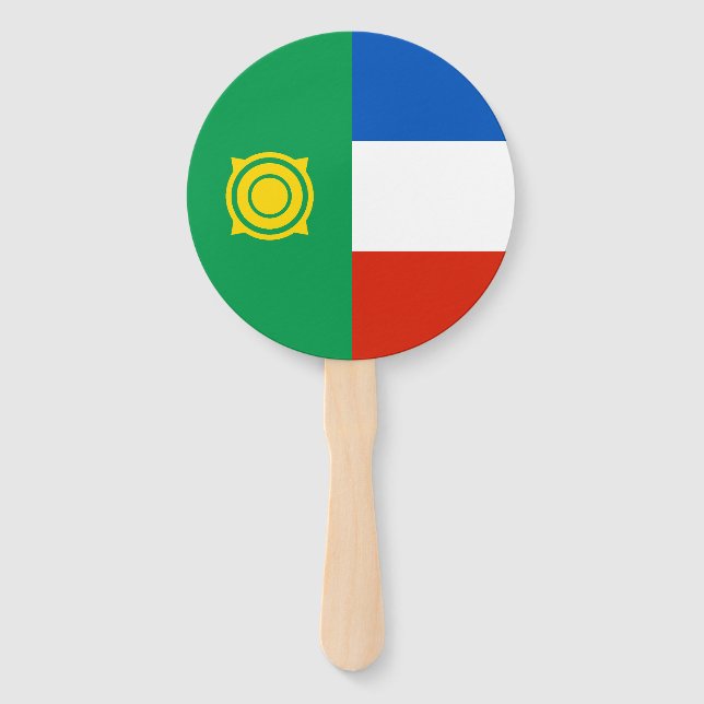 Leque Bandeira de Cacássia (Frente)