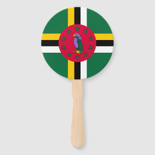 Leque Bandeira de Dominica