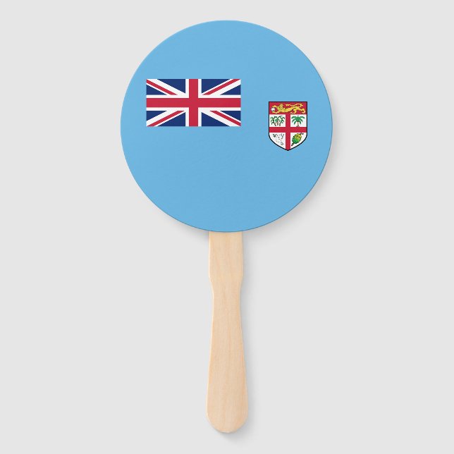 Leque Bandeira de Fiji (Frente)