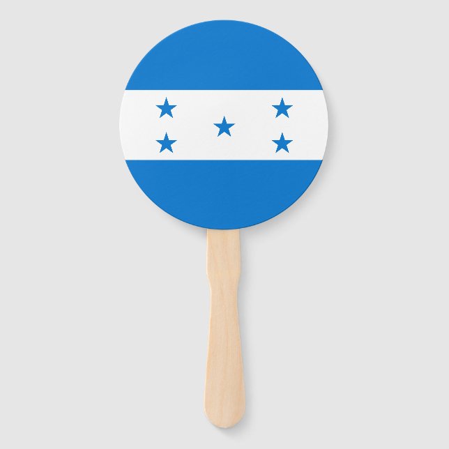 Leque Bandeira de Honduras (Frente)