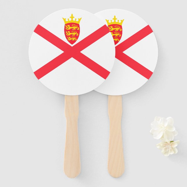 Leque Bandeira de Jersey (Frente e Verso)