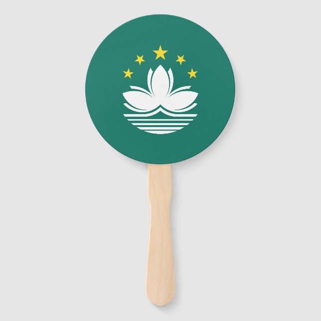 Leque Bandeira de Macau (Frente)