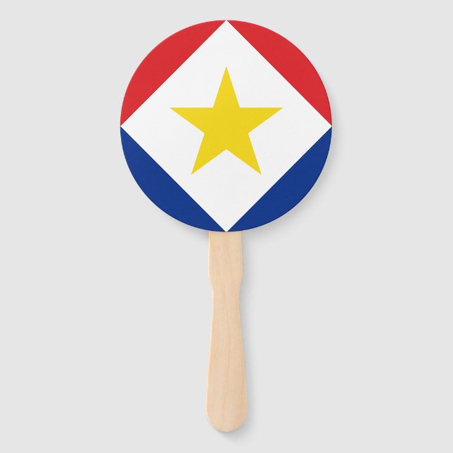 Leque Bandeira de Saba (Frente)