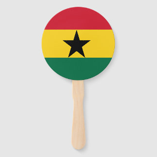 Leque Bandeira do Gana