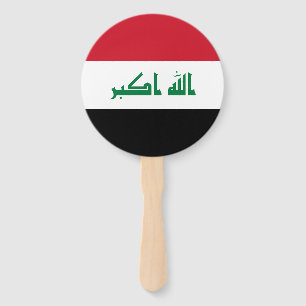 Leque Bandeira do Iraque