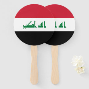 Leque Bandeira do Iraque