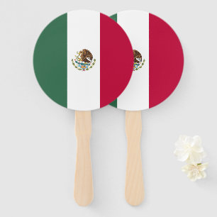 Leque Bandeira do México