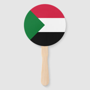 Leque Bandeira do Sudão