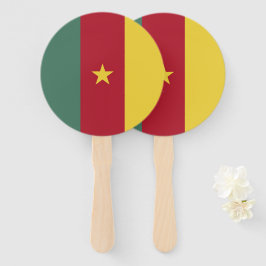 Leque Bandeira dos Camarões