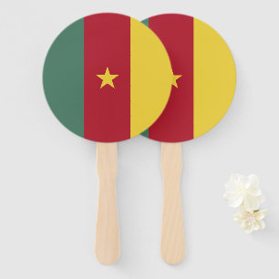 Leque Bandeira dos Camarões