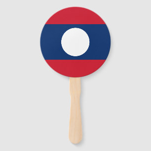Leque Bandeira Laos