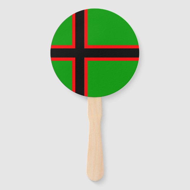 Leque Bandeira Nacional da Carélia (Frente)