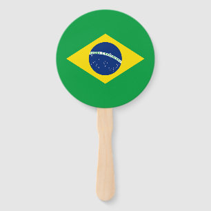 Leque Bandeira Patriótica do Brasil