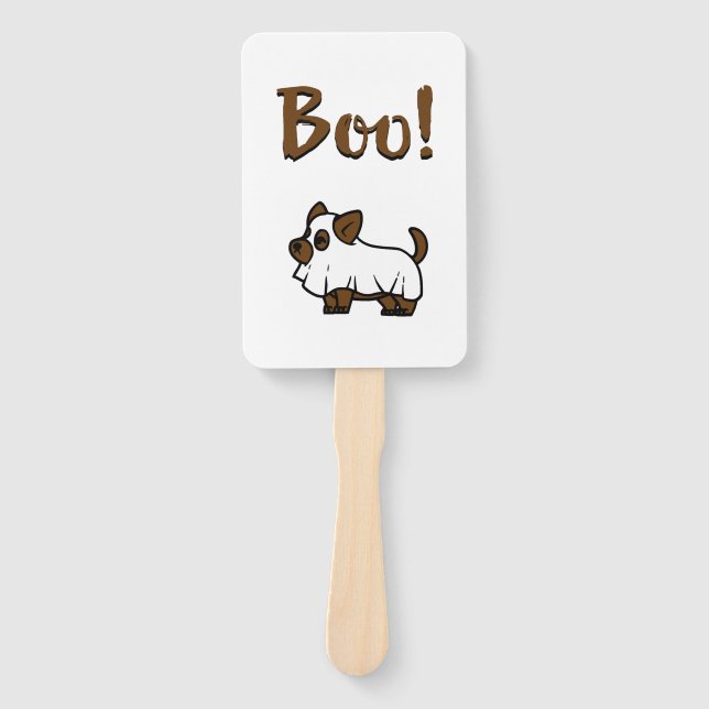 Leque Boo Halloween (Frente)