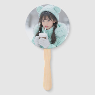 Leque Botão de Favor de Festa de Garota de Anime de Inve