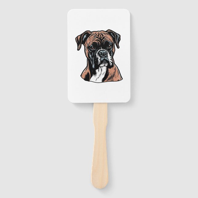 Leque Boxer Buddy Humorous Protetor (Frente)