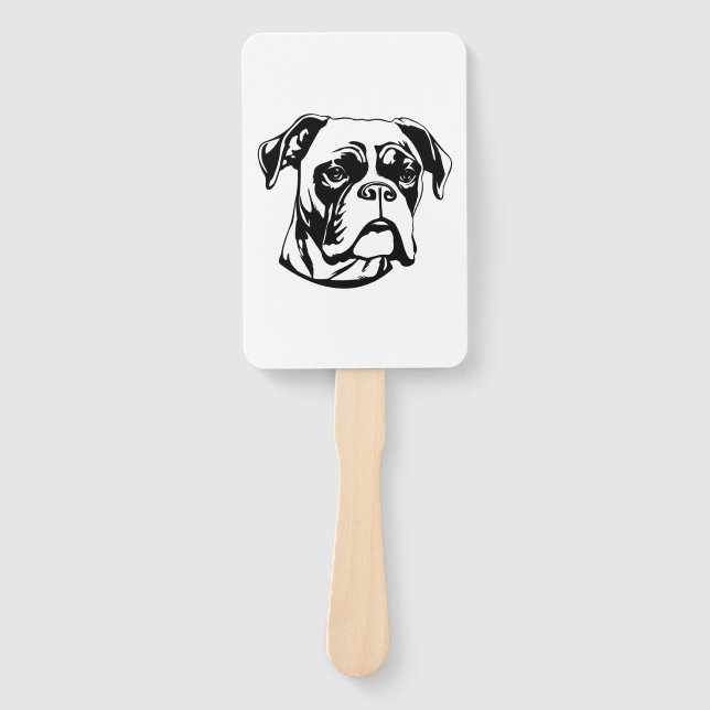Leque Boxer Dog (Frente)