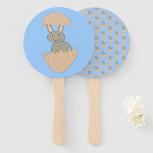 Leque Bunny Hatching do Fã da Mão Estranha do Ovo