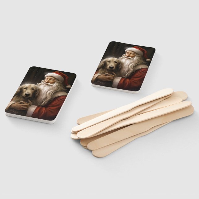 Leque Caça Afegã no Natal Festivo de Papai Noel (Desmontado)