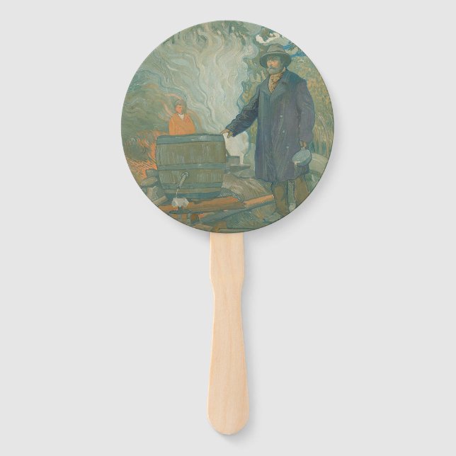 Leque Caldeira Branca de Moonshiners Florestais (Frente)