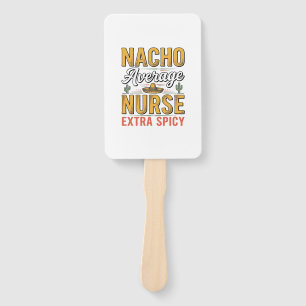 Leque Camisa Vintage Nacho Average Nurse Extra Spicy Des