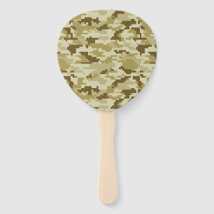 Leque Camuflagem do deserto digital de 8 bits / Camuflag