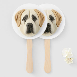 Leque Cão Pastor Anatólio Inspirado em 3D