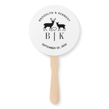 Casal Deer Monograma Rustic Country Wedding