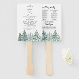 Leque Casamento Botânico entre Pinheiros Russos de Inver