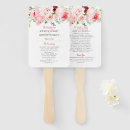 Leque Casamento de Florestas do Jardim das Aquarelas Sel