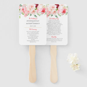 Leque Casamento de Florestas do Jardim das Aquarelas Sel